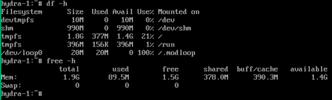 diskless-node-memory-usage